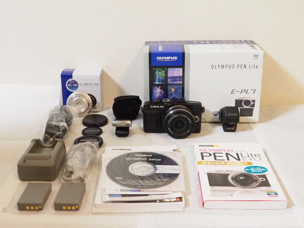 オリンパス OLYMPUS PEN Lite E-PL7 ［付属品多数 ］オリンパス