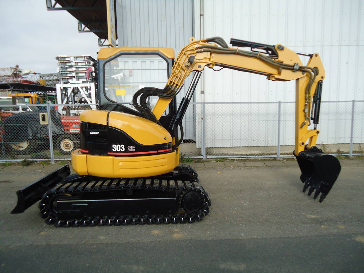 赤字超特価，豊富な D-0062 CAT 303SR 3tクラス ミニ油圧ショベル 小旋回 ブレーカー配管 ユンボ バックホー 茨城県(建設機械、重機)｜売買されたオークション情報、yahooの商品情報をアーカイブ公開 - オークファン 建設機械、重機