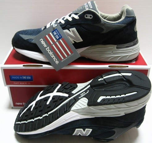新品本物 New Balance MR993NV USA製 スニーカー US9 27cm ネイビー