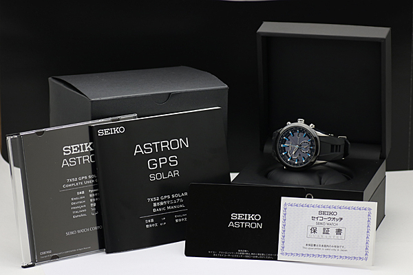 1円～◎美品◎SEIKO セイコー アストロン メンズ GPS電波ソーラー 