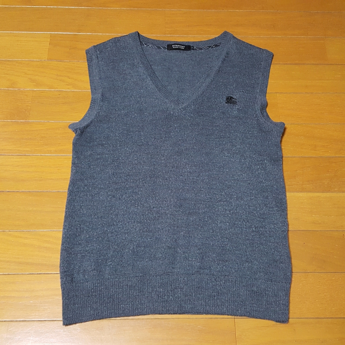 美品・最高級 バーバリーブラックレーベル ウール×シルク×カシミヤ 