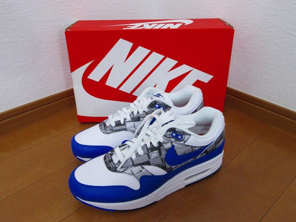 驚きの破格値，大得価 US6/24cm 2018 atoms NIKE AIR MAX 1 PRNT ナイキアトモス エアーマックス blue AQ0927 100(24.0cm)｜売買されたオークション情報、yahooの商品情報をアーカイブ公開 - オークファン 24.0cm