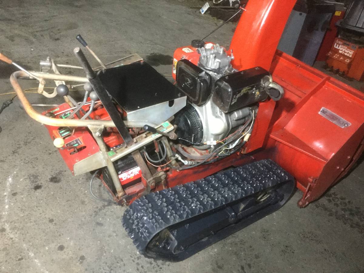 三菱MSR1100除雪機 16馬力 (デイーゼルエンジンセル付き)