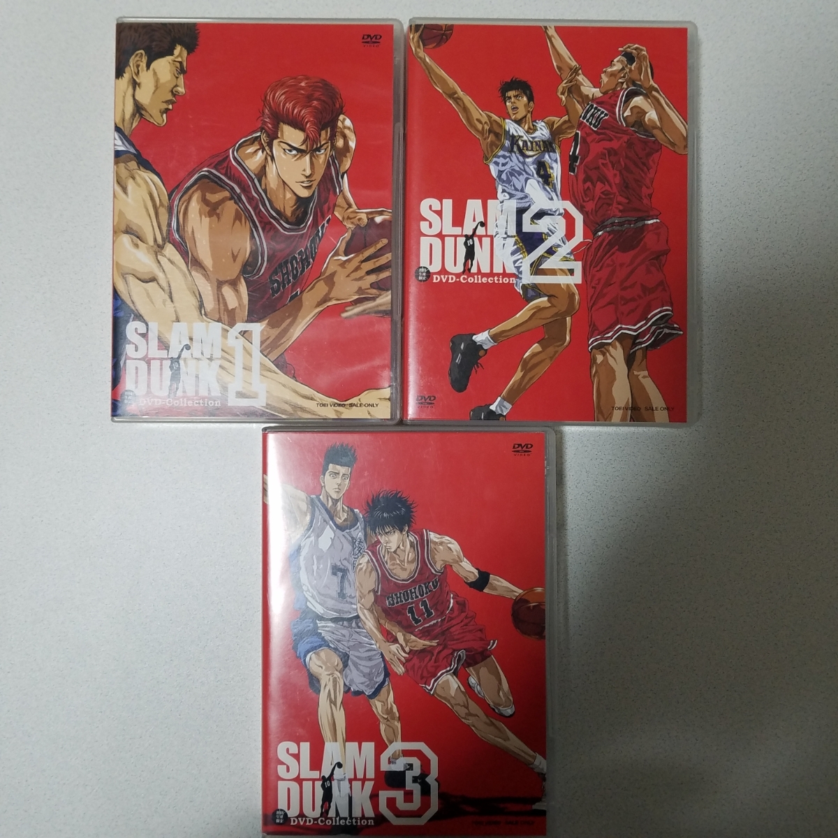 SLAM DVD FIRST EDITION DUNK 映画『THE 初回生産限定 1〜3全巻 