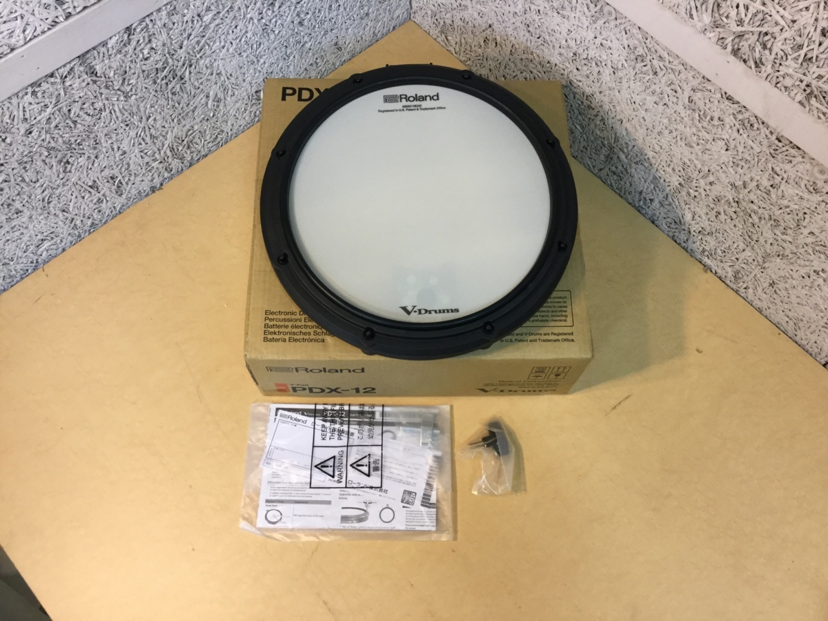 低価，新作 Roland PDX-12 V-PAD ローランド Vパッド トリガーパッド B級特価 三条店(電子ドラム)｜売買されたオークション情報、yahooの商品情報をアーカイブ公開 - オークファン 電子ドラム
