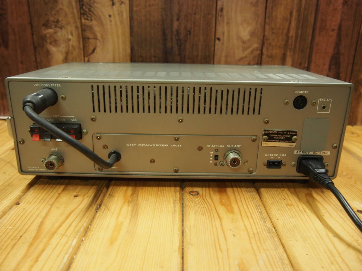 ケンウッド・受信器・レシーバー・R－2000 ☆ケンウッドkenwood