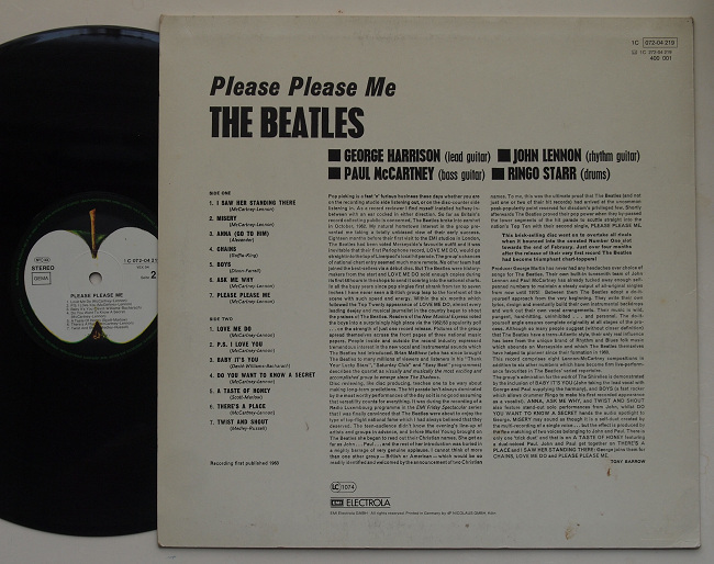 Please Me Beatles - label, 貴重レア南アフリカ盤⁄The YouTube 2009