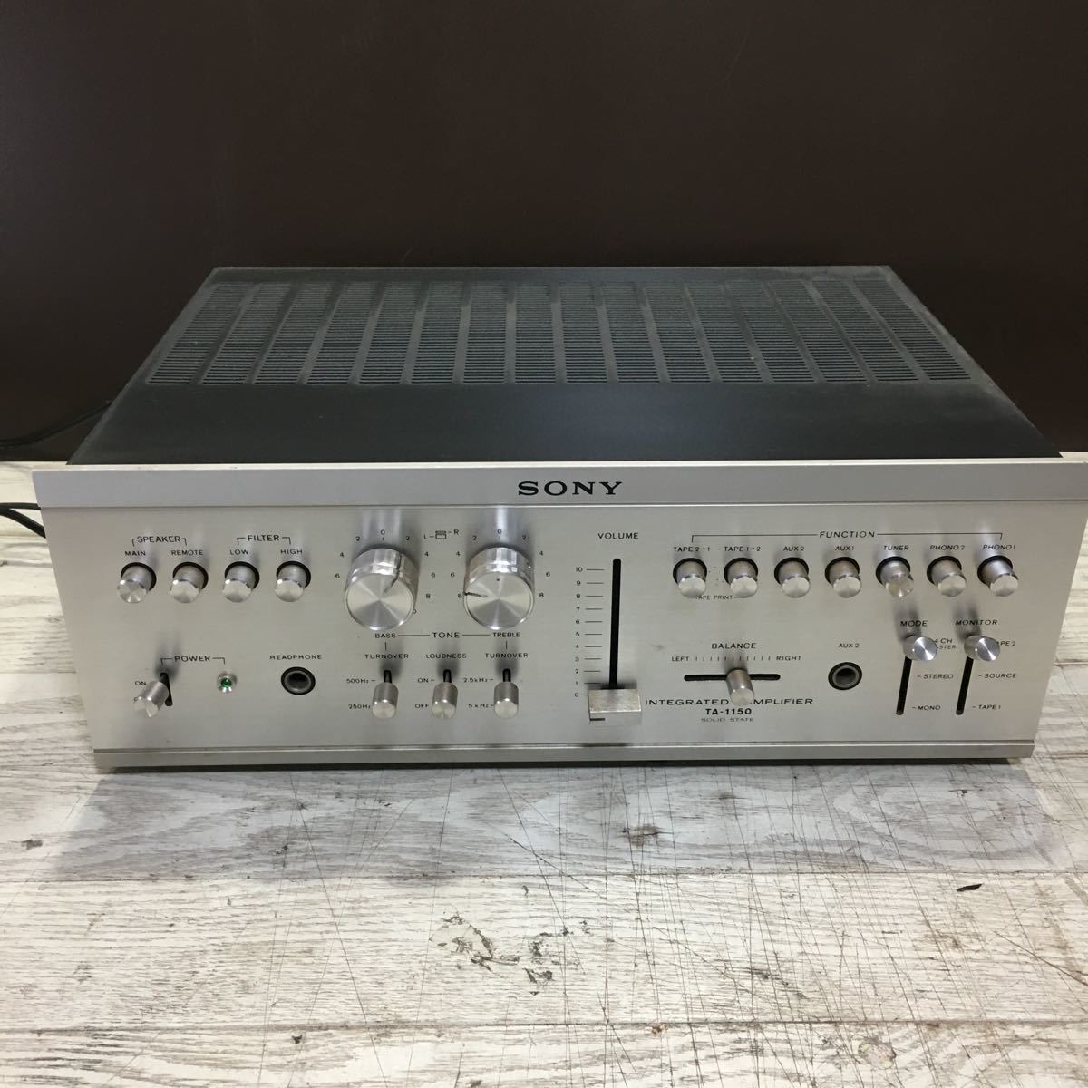 ソニー SONY TA-1150 | プリメインアンプ ソニー(SONY)|プリメイン