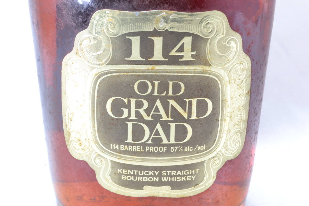 未開栓OLD GRAND DAD オールド グランダッド 114 バーボン ウイスキー 