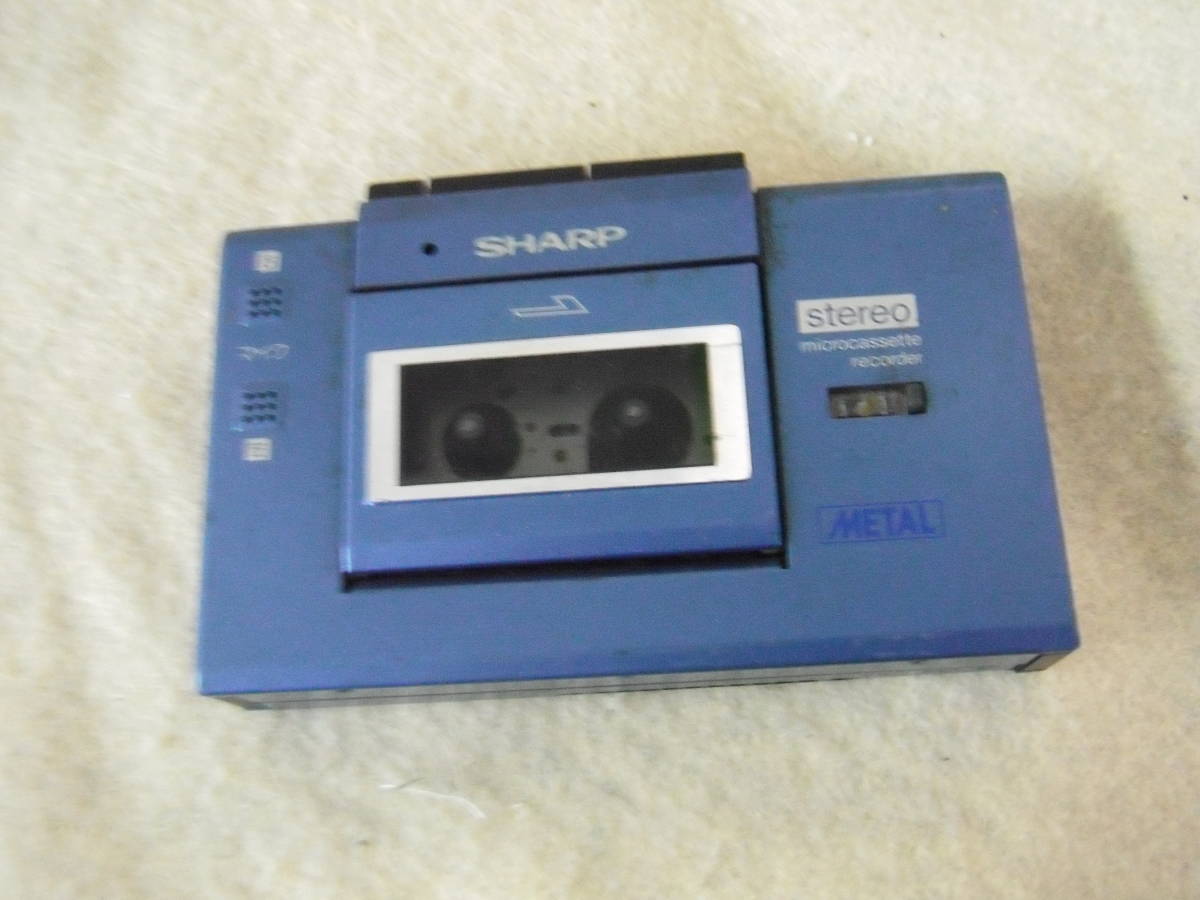 SHARP カセットプレーヤー QT40 ジャンク Sharp QT-40 ▷ Walkman.land
