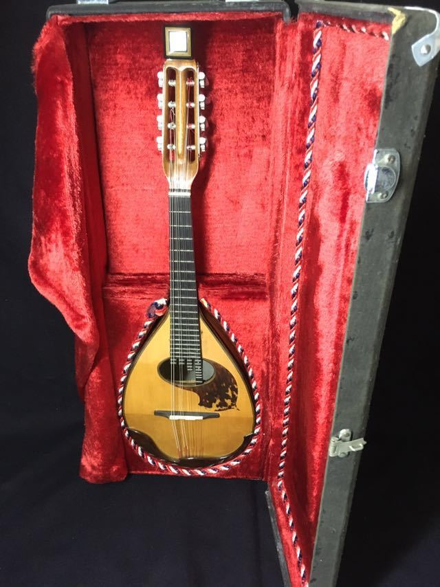 落合忠男 Vintage Mandolin ヴィンテージ マンドリン 日本製 弦楽器 8