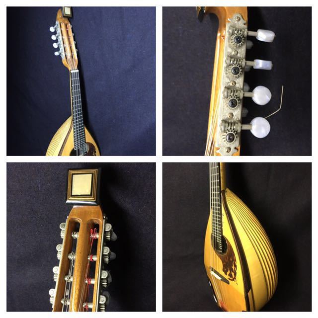 落合忠男 Vintage Mandolin ヴィンテージ マンドリン 日本製 弦楽器 8