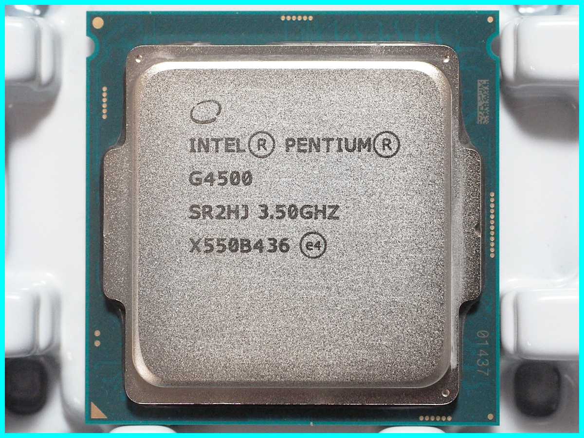 Intel Pentium Dual-Core G4500 SR2HJ LGA1151 Skylake 3.50GHz