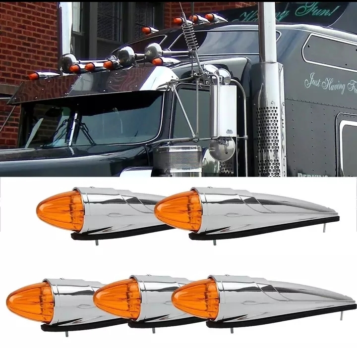 トラック野郎 レトロ仕様 17 LEDロケットマーカー レンズ キャブ