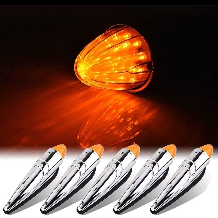 トラック野郎 レトロ仕様 17 LEDロケットマーカー レンズ キャブ
