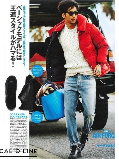 新品 定価6.2万 別注 NANGA ナンガ × cal o line キャルオーライン AURORA-TEX防水透湿性 760フィル ダウン ダウンジャケット L 赤