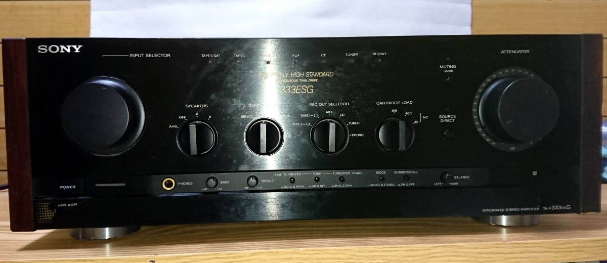 プリメインアンプ ソニー TA-F333ESR 整備品SONY 人気・おすすめ｜省