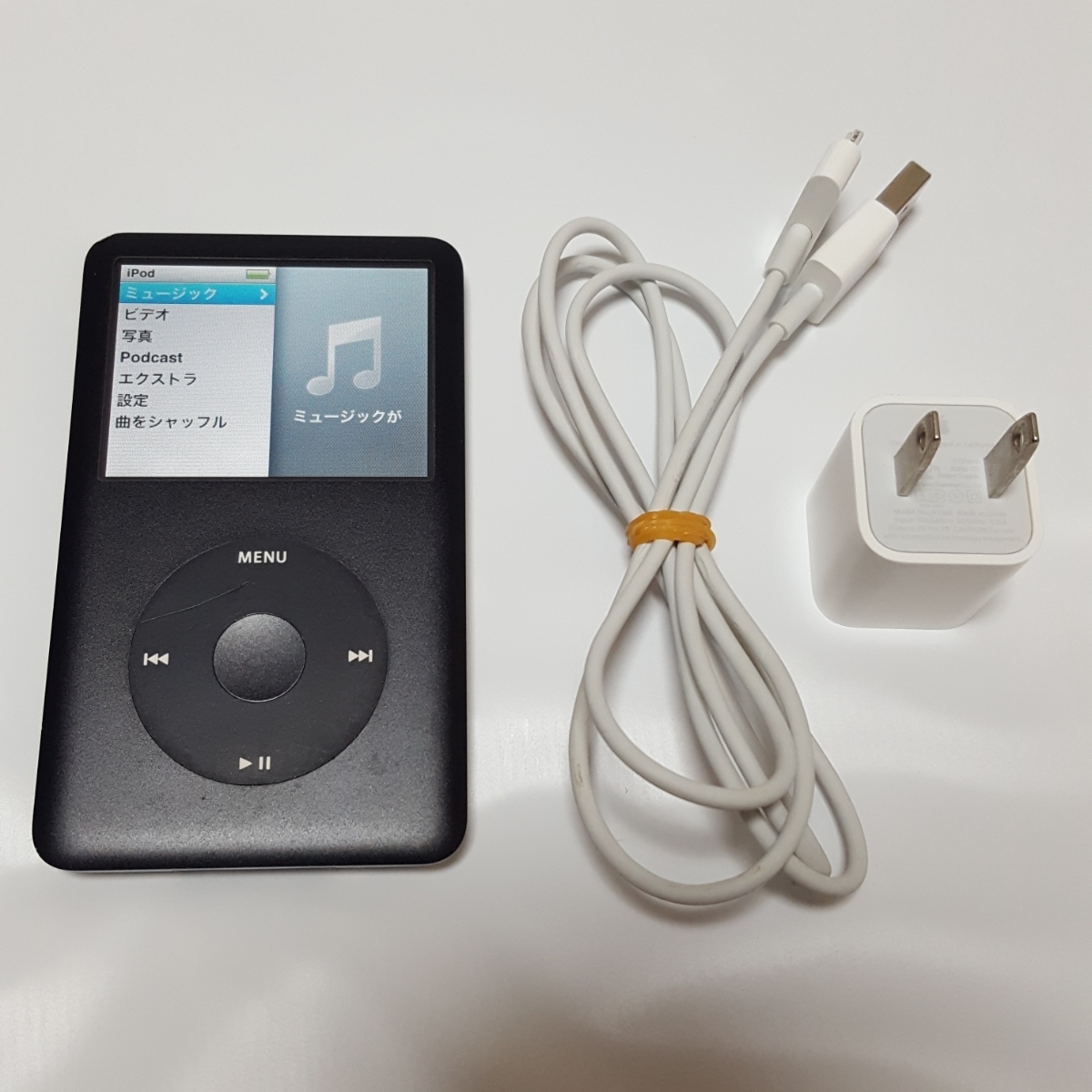 iPod classic 80GB 本体 ポータブルミュージックプレーヤー A1238
