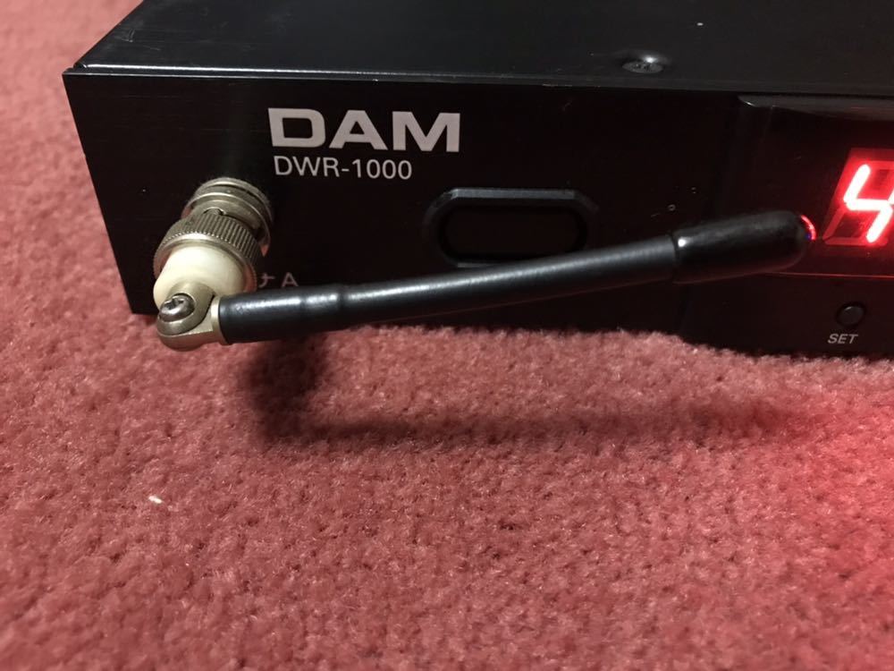 ◇第一興商 DWR-1000 電波式ワイヤレスマイクレシーバー 動作品 ジャンク品