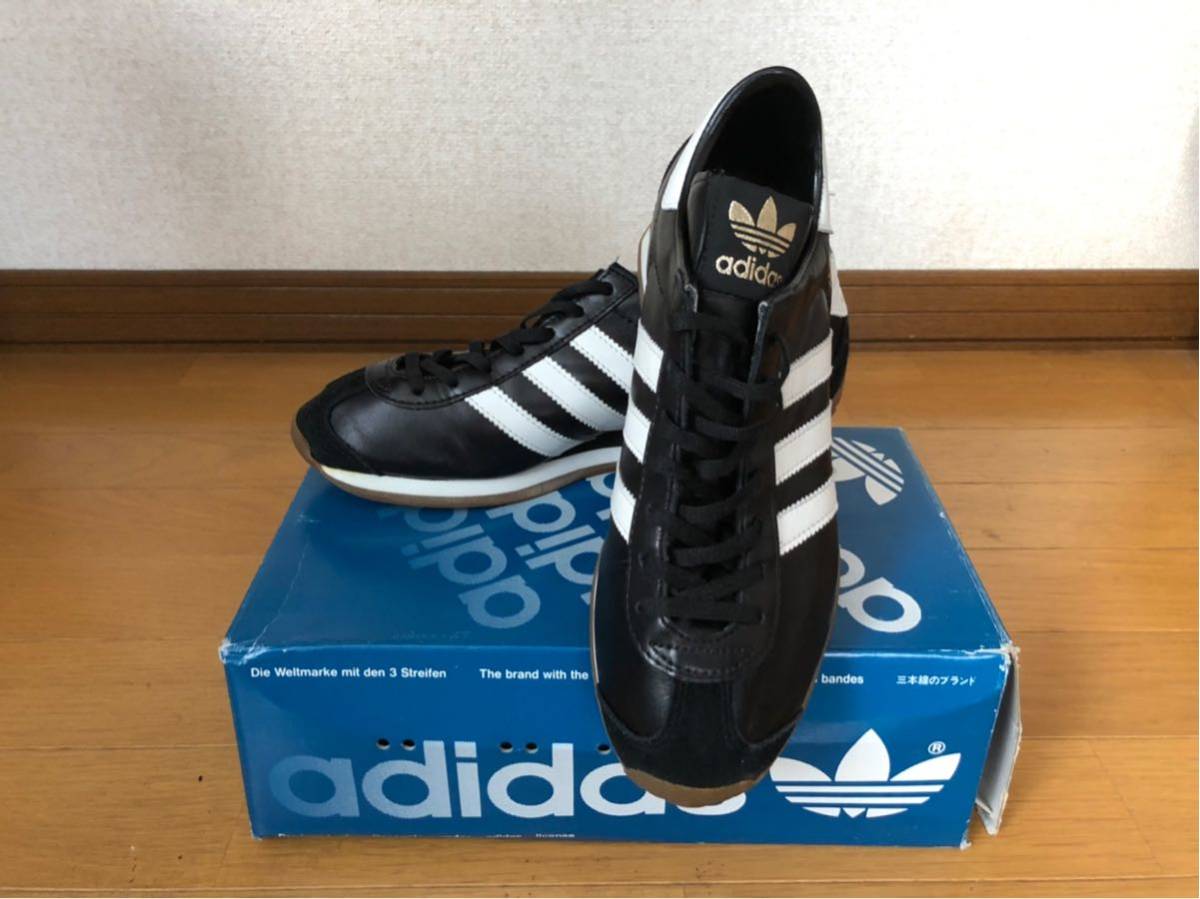 adidas カントリー アディダス 日本製 COUNTRY 27.5cm 黒 AC1910 90s 