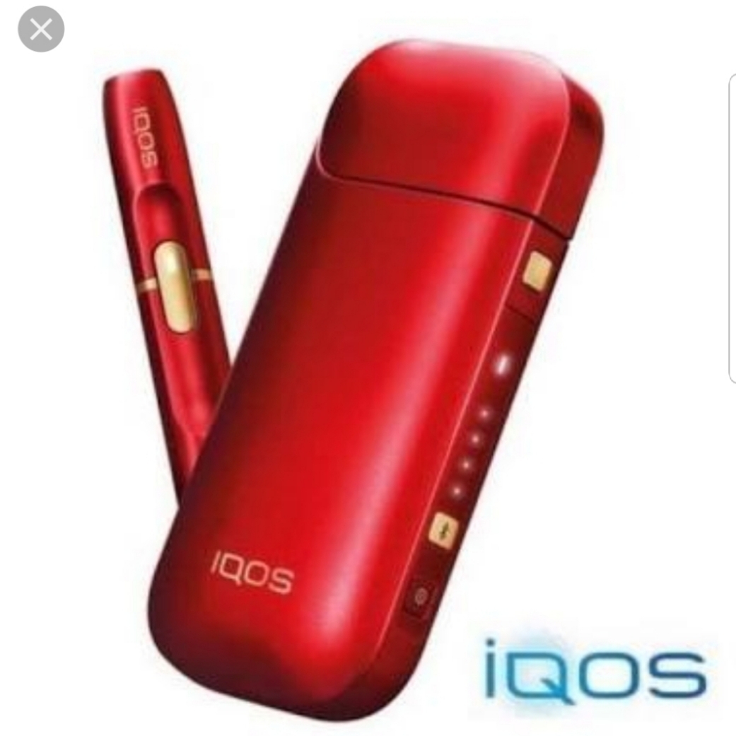 iQOS2.4plusボルドーレッド  LED打ち替え iQOS2.4plusボルドーレッド LED打ち替えの通販 by 頑固オヤジ's