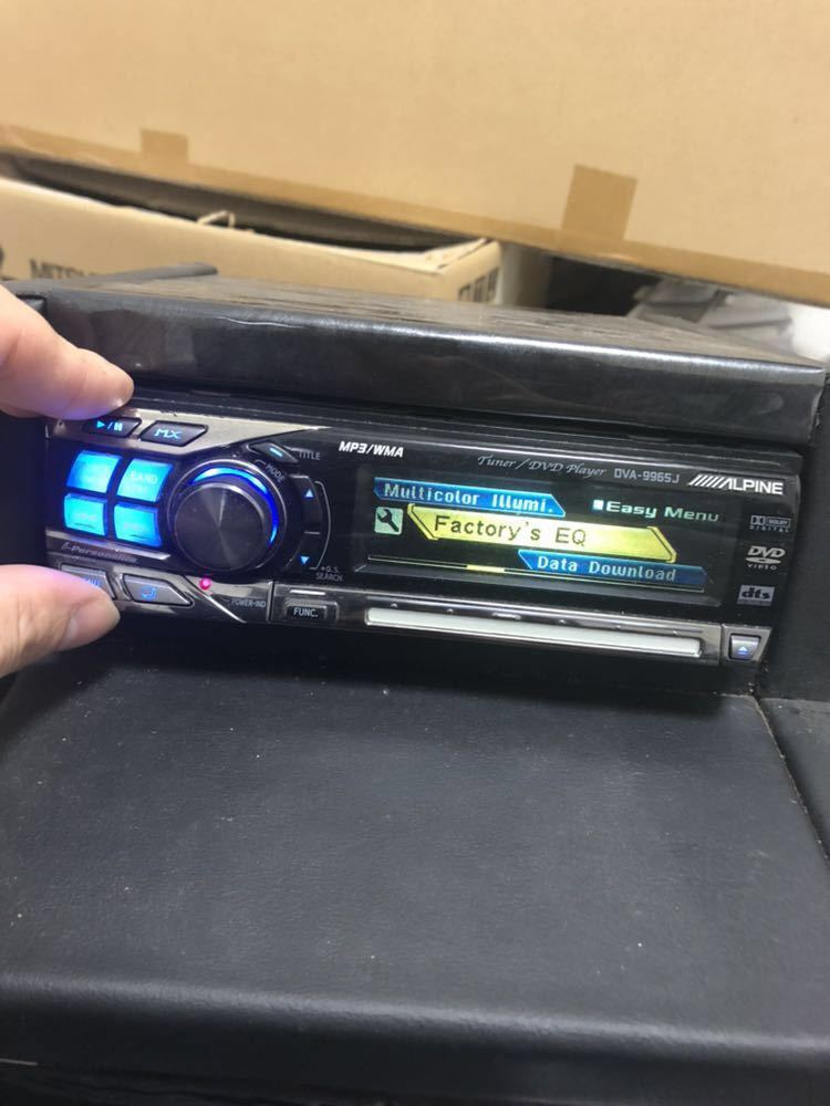 オンラインストア卸し売り アルパイン DVA-9965J ALPINE F#1 status