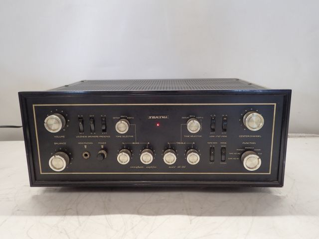 【安い，定番】 SANSUI サンスイ 真空管/管球式プリメインアンプ AU-111 55035-1(本体)｜売買されたオークション情報、yahooの商品情報をアーカイブ公開 - オークファン 本体