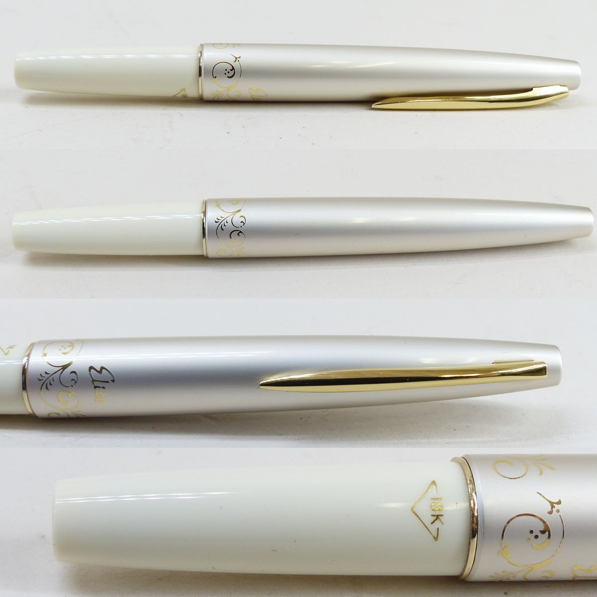 パイロット万年筆エリート格子柄(廃盤)18K-750 終売品 パイロット万年筆エリート格子柄(廃盤)18K-750 パイロット万年筆