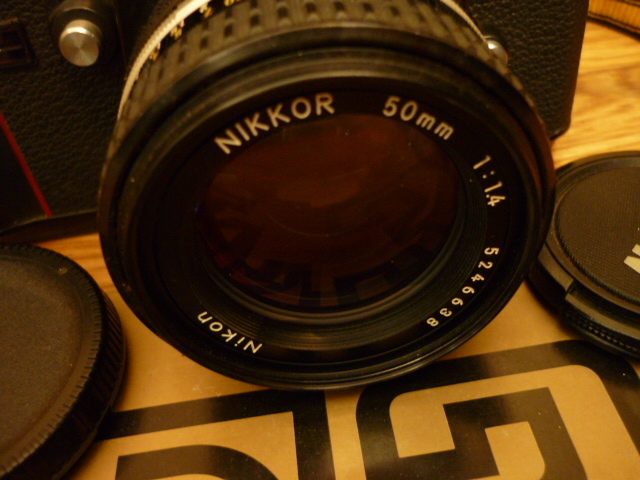 ☆貴重☆ NIKON F3 レンズ付き NIKKOR 50mm 1:1.4 取り説有り 美品