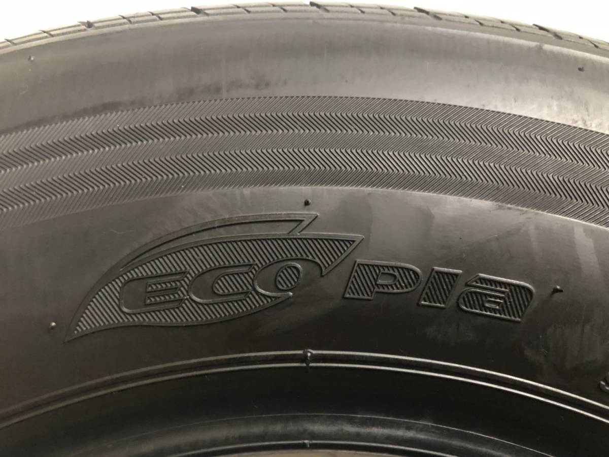 ブリヂストン　 ECOPIa　RD-613　STEEL　195/80R15　15インチ　タイヤのみ　2本　中古品_2