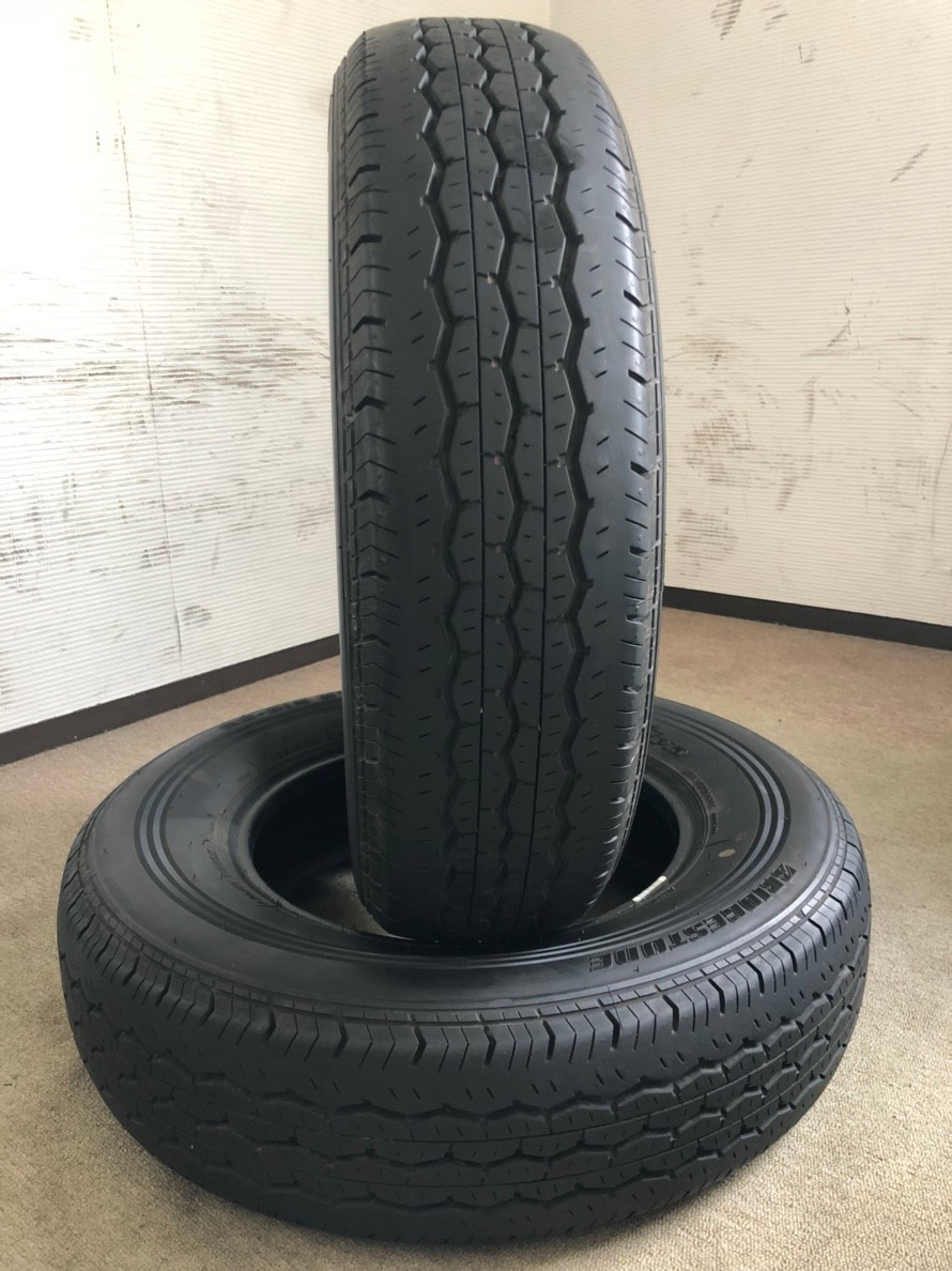 ブリヂストン　 ECOPIa　RD-613　STEEL　195/80R15　15インチ　タイヤのみ　2本　中古品_7