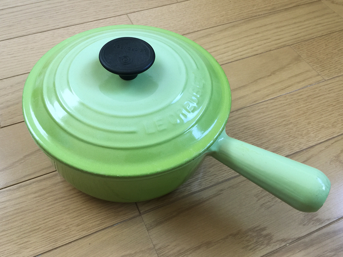 ☆廃版モデル LE CREUSET/ル・クルーゼ 片手鍋 ソースパン 16cm マット