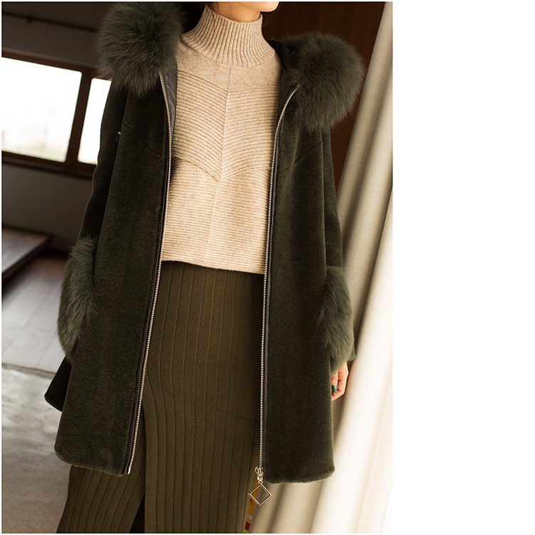 新品☆高級天然 カシミヤコート オーストラリア産 ウール100