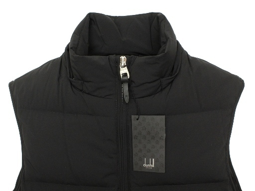 15万新品◇XS◇dunhillダンヒル 黒グースダウンベスト 【公式通販】