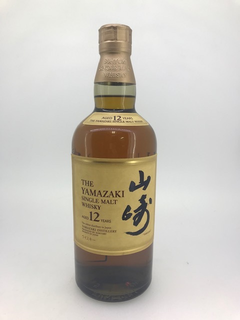 山崎 700ml サントリー 12年 山崎12年 ウイスキー 43% G1109？同梱不可