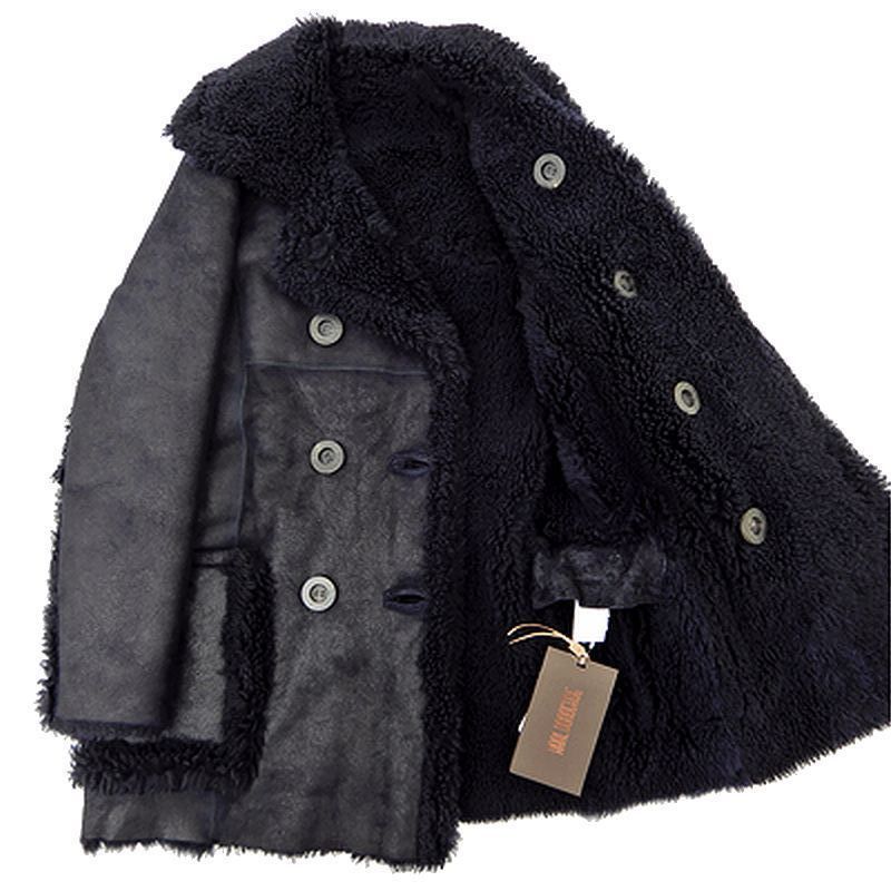 KARL DONOGHUE 希少 レザージャケット ボア　ムートン KIJIMA TAKAYUKI(キジマ タカユキ)のKARL DONOGHUE LAMB LEATHER JET