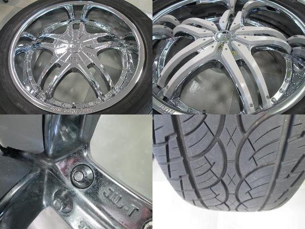 美品ドンコルレオーネ 9.5J±0 150-5H 305/45 22インチ ランクル(22  