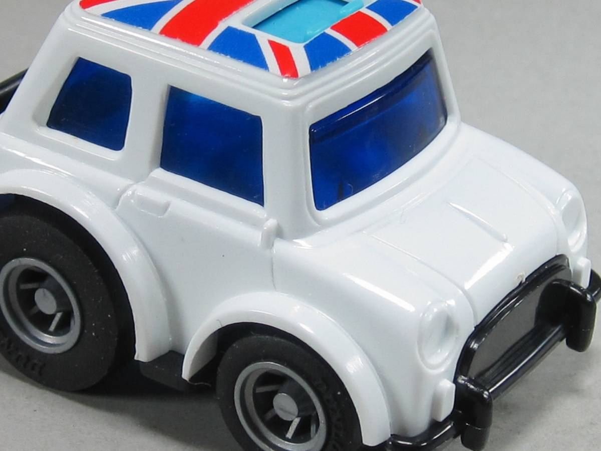 日本製 チョロQ A-6 ミニ クーパー MINI 白 青窓 絶版 美品 チョロQ