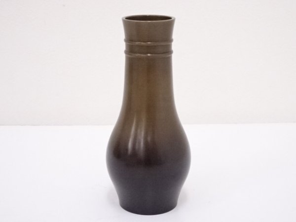 茶道具 唐銅 杓立 - 杓立て 唐銅杓立 皆具 唐銅杓