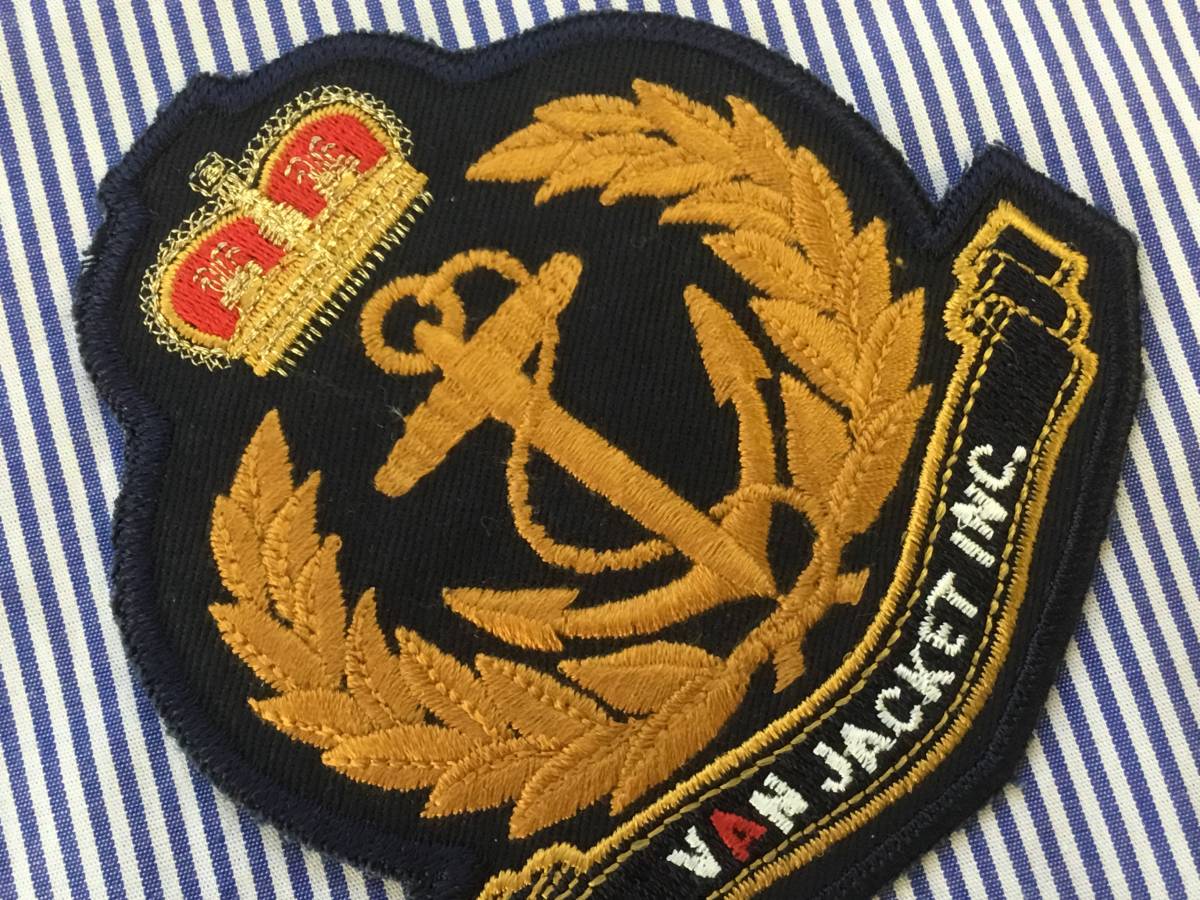 超希少 VAN JAC ヴァンヂャケット 旧VAN JACKETのキャンペーンロゴ 超