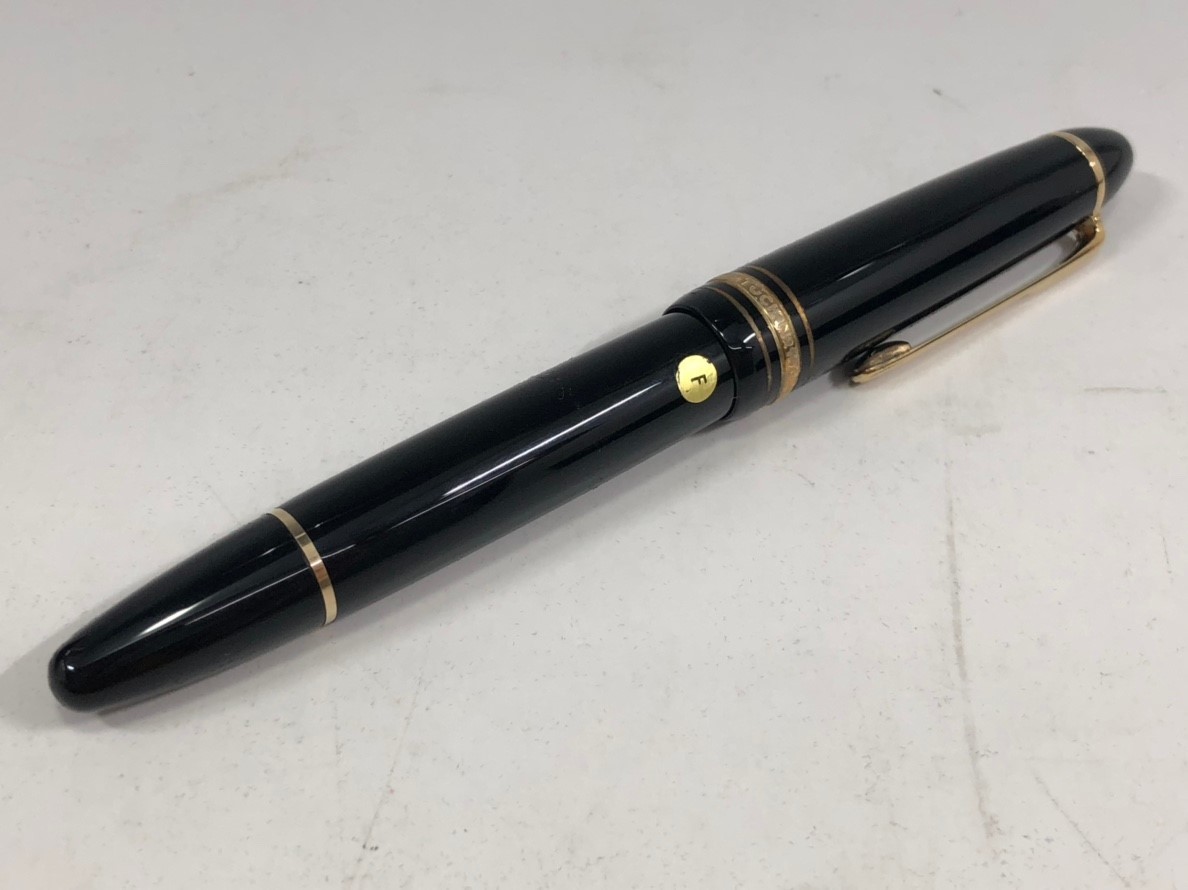 MONTBLANC♪モンブラン♪万年筆♪18K♪インクカートリッジ2本付き