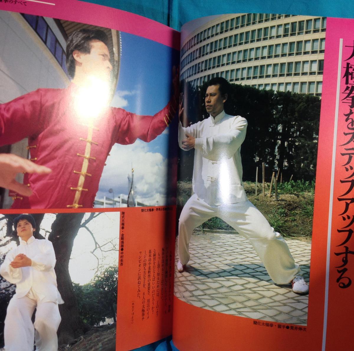 中国武術の専門誌 武術 うーしゅう 1990年春号 福昌堂 太極拳のすべて