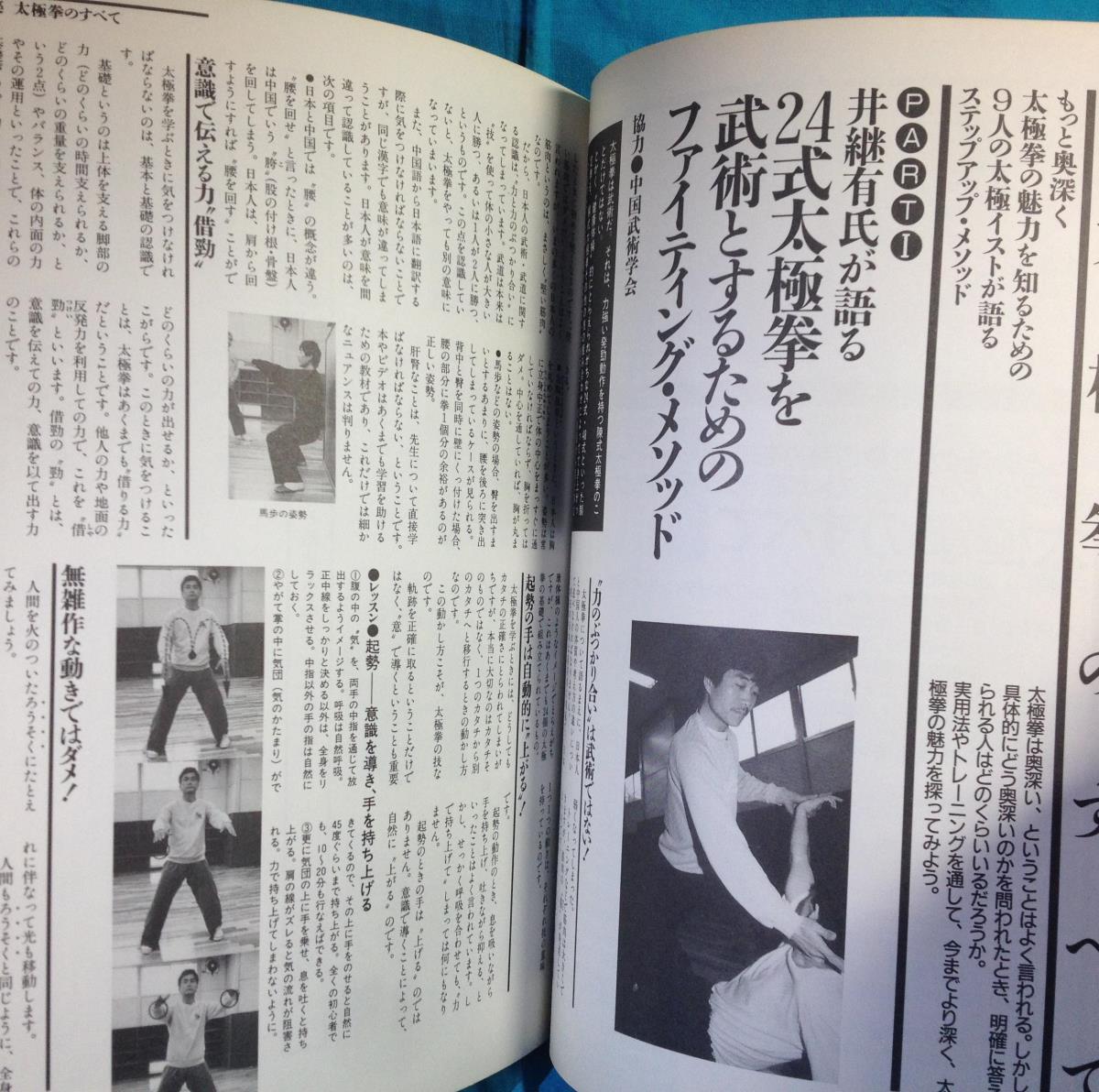 中国武術の専門誌 武術 うーしゅう 1990年春号 福昌堂 太極拳のすべて