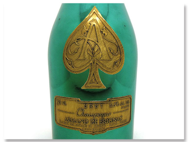 古酒 シャンパン アルマンドブリニャック マスターズエディション ARMAND DE BRIGNAC MASTERS EDITION グリーン