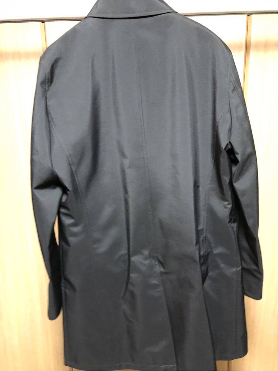 未着用 AOKI MAJI ステンカラーコート ブラック LL ストレッチステン