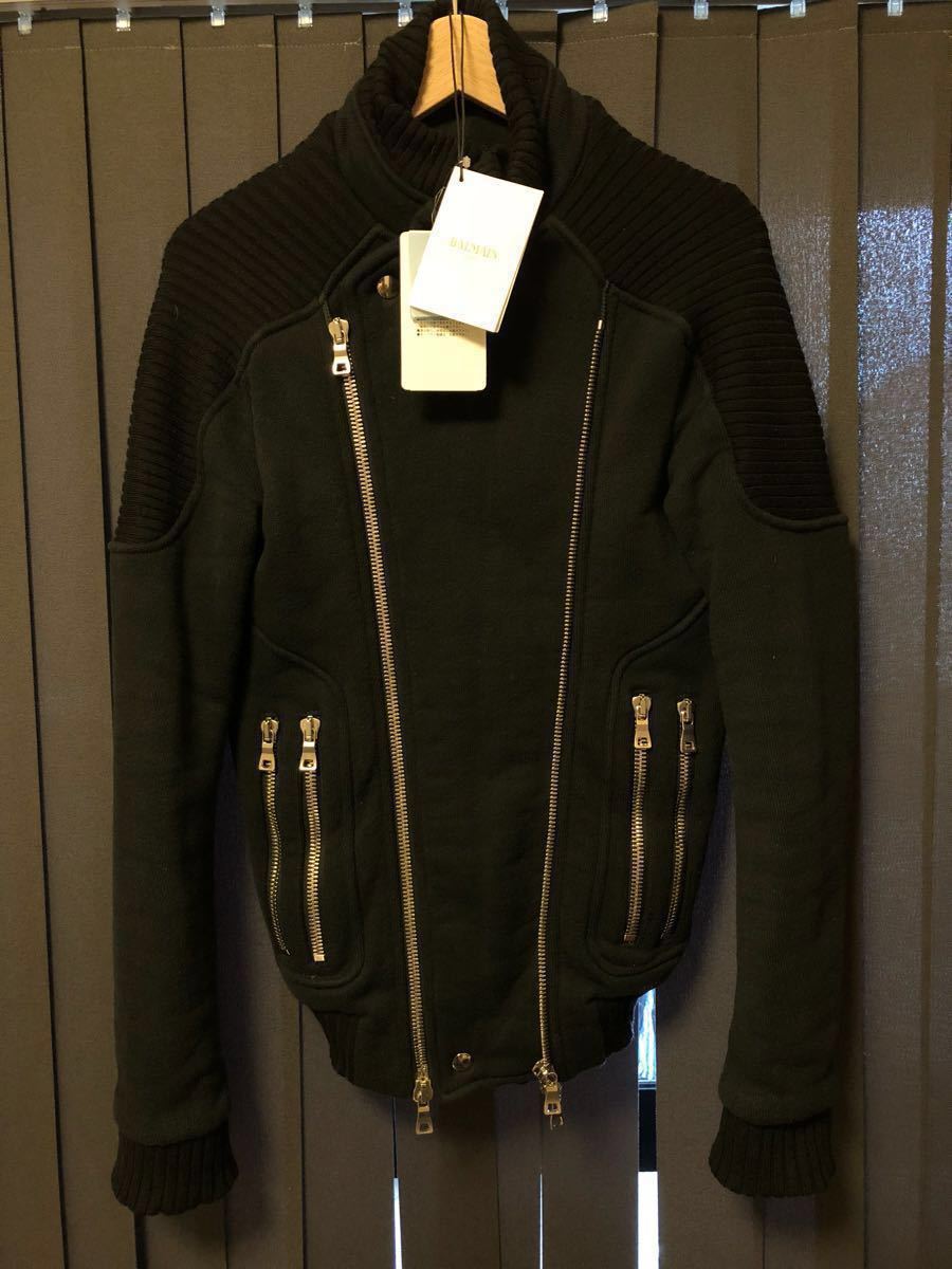 BALMAIN バルマン 美品 レザーライダース ベスト 46 BALMAIN（ライダースジャケット）のフリマアイテム一覧 BALMAIN