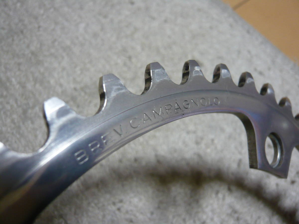 Campagnolo チェーンリング 46T NJS刻印 カンパニョーロ NJS チェーンリング 46T ピスト 競輪 レコード
