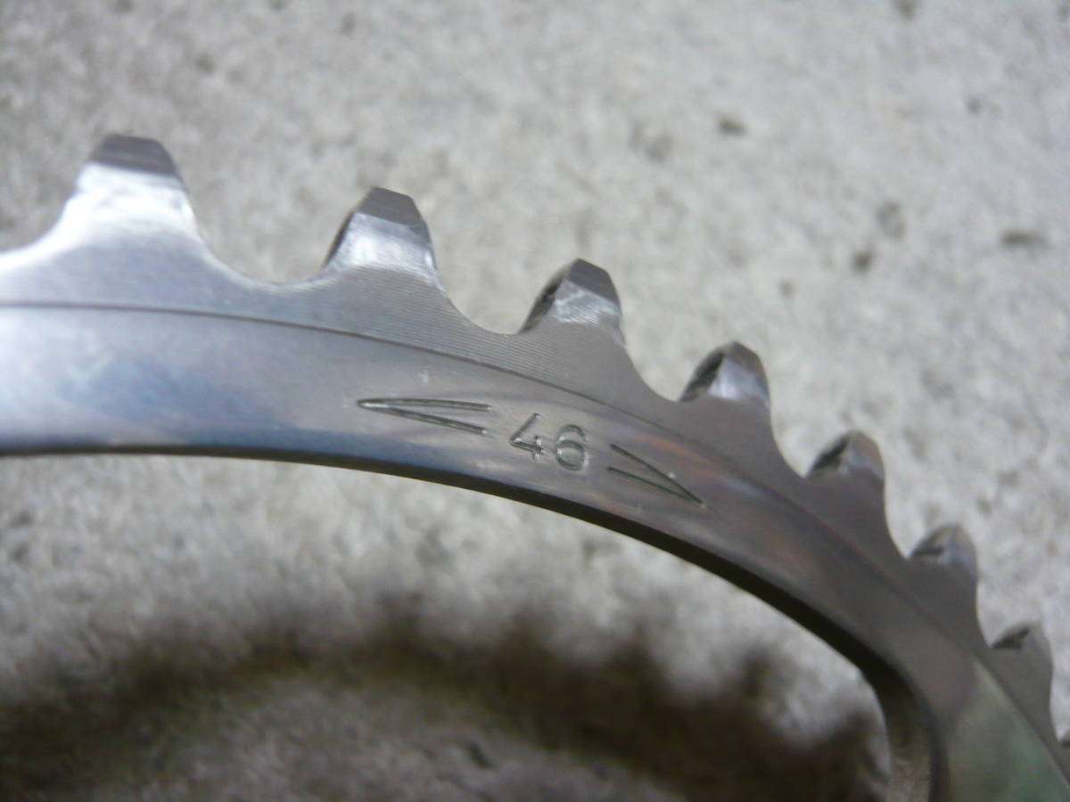 カンパニョーロ NJS チェーンリング 46T ピスト 競輪 レコード