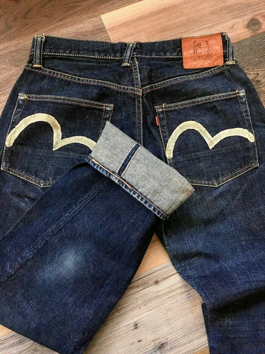 0 Evisu - No.1 Lot EVISU 1 Special no Gem r⁄rawdenim Jeans : Japan 