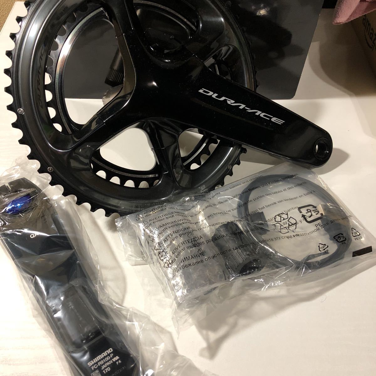 ☆SHIMANO シマノ FC-R9100-P DURA-ACE 170mm 52/36T 2x11s 両足計測